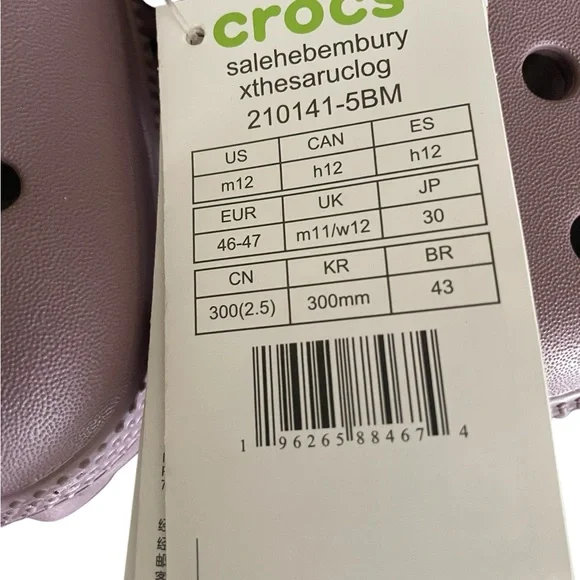 Crocs Pollex Saru Clog Salehe Bembury Mochi (12) - Picture 5 of 9